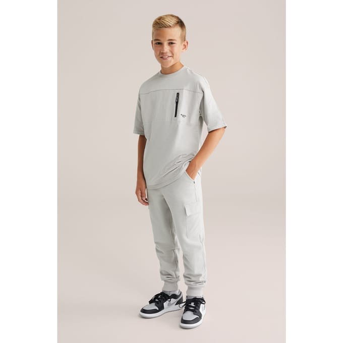 WE Fashion Jogging Pants Light Grey Taglia: 176 | Pantaloni Outlet | kids | Grigio