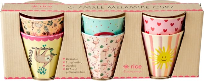 Rice Medium 6 Pcs Kopje Veelkleurig
