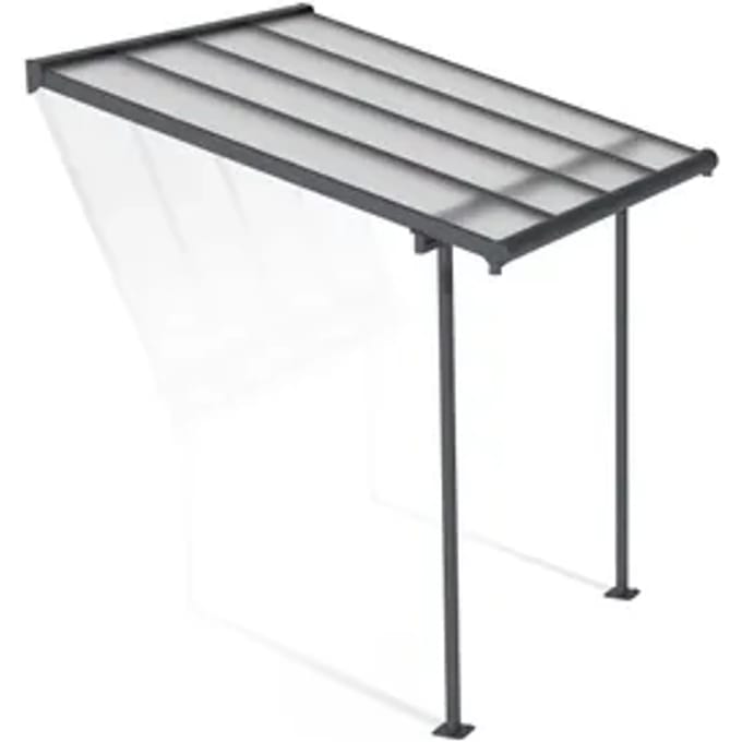 Palram | Canopia - Terrasoverkapping Sierra - Donkergrijs - 2,2x2,3m