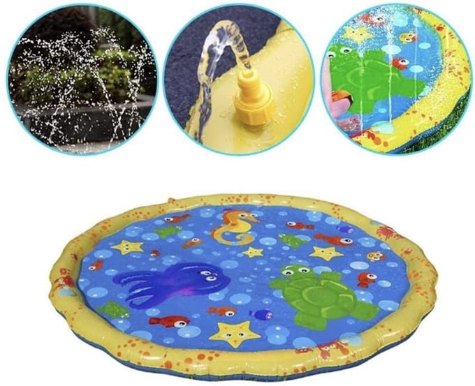 Waterspeelmat - Splash en Play - Watersproeier - Waterfontein