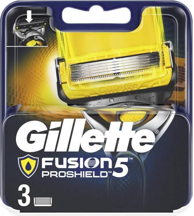 Gillette Fusion 5 ProShield Scheermesjes - 3 stuks