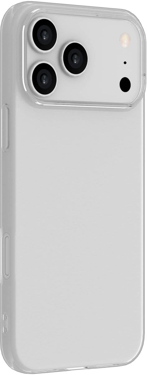 eSTUFF ES67100058 mobiele telefoon behuizingen Hoes Transparant 17 Pro Max