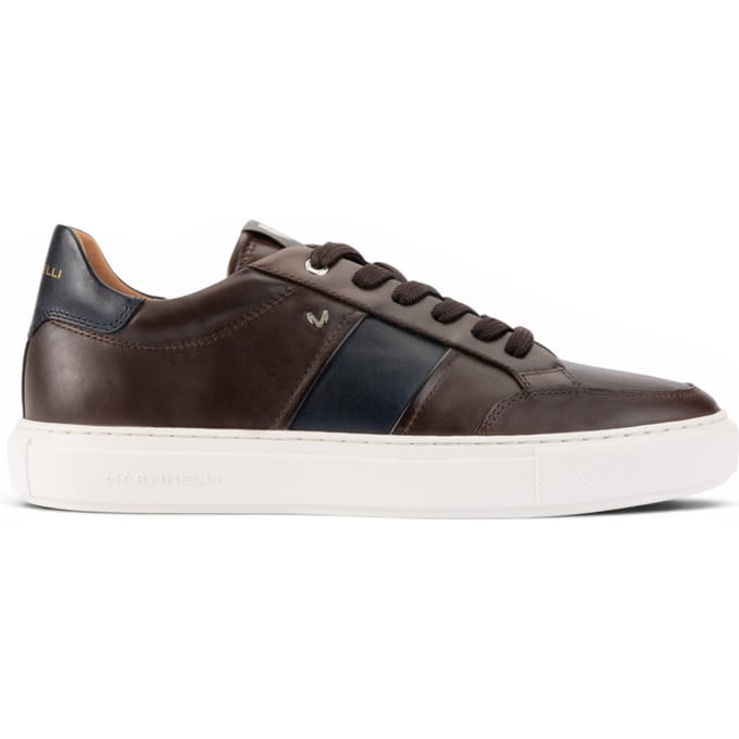 Martinelli Bruine Leren Sneakers Trainerschoenen voor heren - Hastings