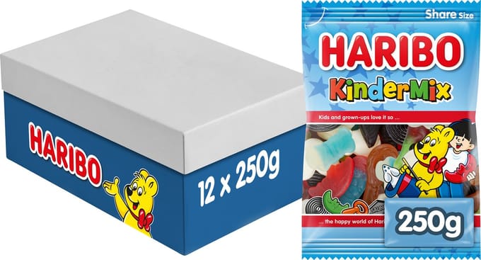 Haribo Kindermix - snoep mix - 12 x 250g