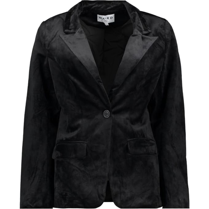 na-kd - Maat EU 38 Velvet Dames Blazers