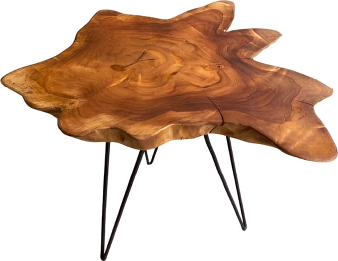 bijzettafel Coffeetable organic D50H45cm