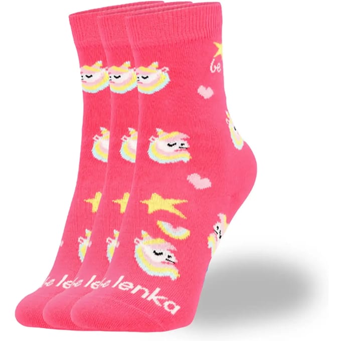Kindersokken Be Lenka Unicorn Crew (x3)