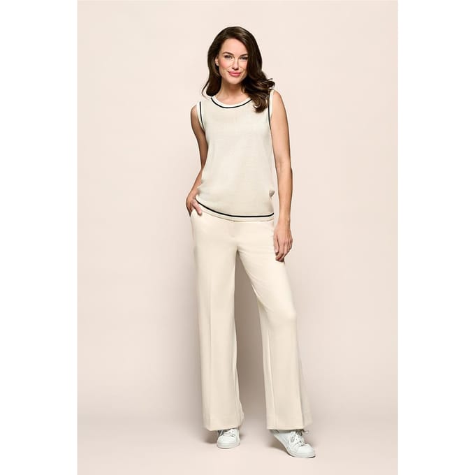 Athena Lurex Top Off White