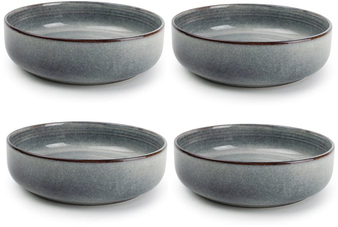 ONA Kommen Duna Blue ø 15 cm - 4 Stuks