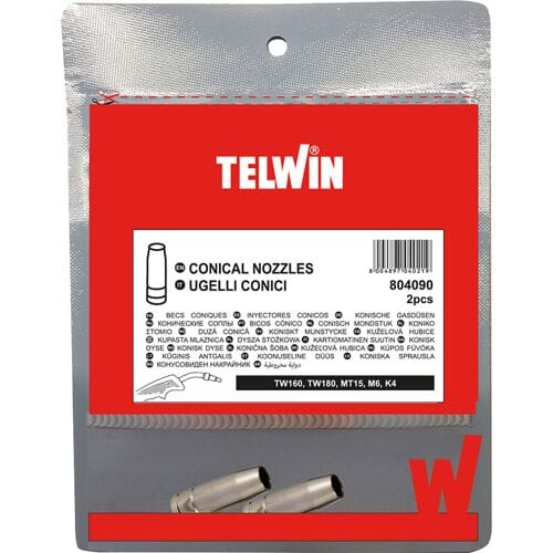 Telwin gasmondstukken Conisch (2 Stuks)