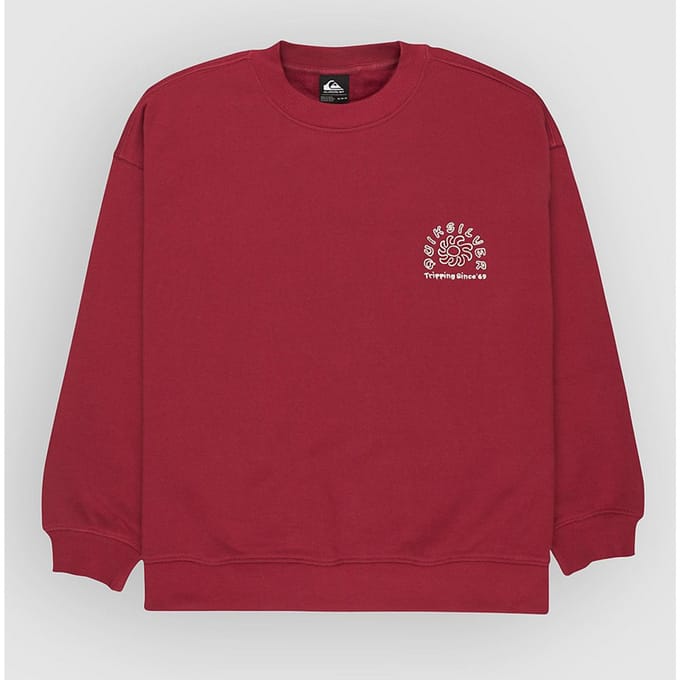 Quiksilver Standard Crew Sweater rood