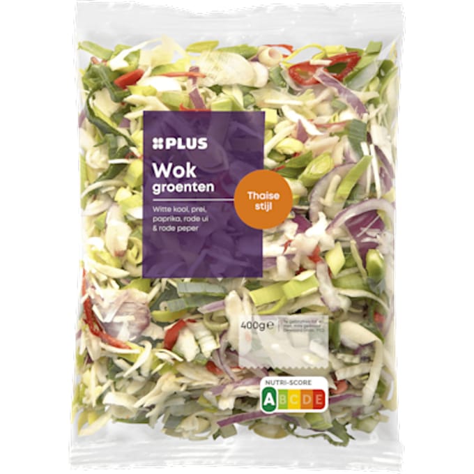 Wokgroenten Thaise stijl