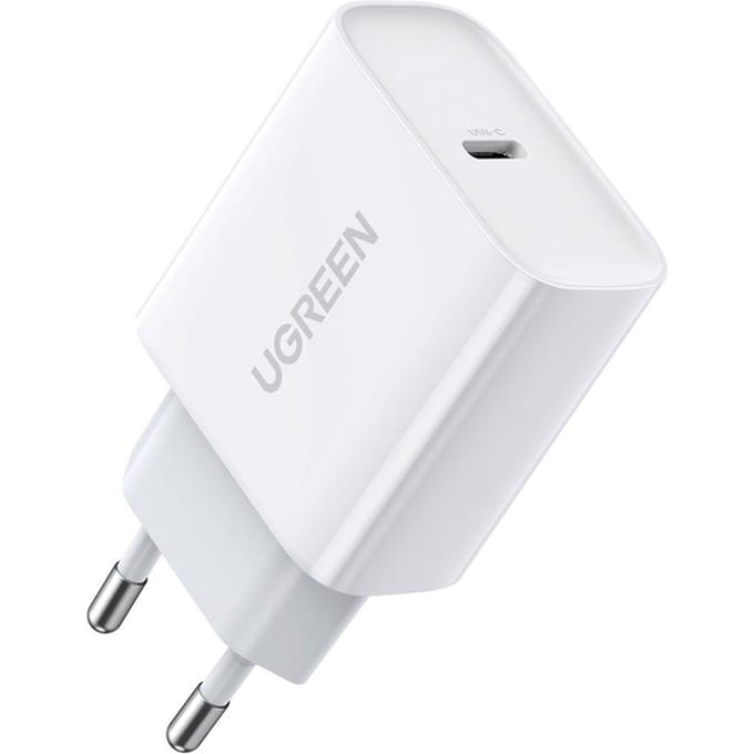 UGREEN 20W USB charger - PD 3.0 & QC 4.0 - White