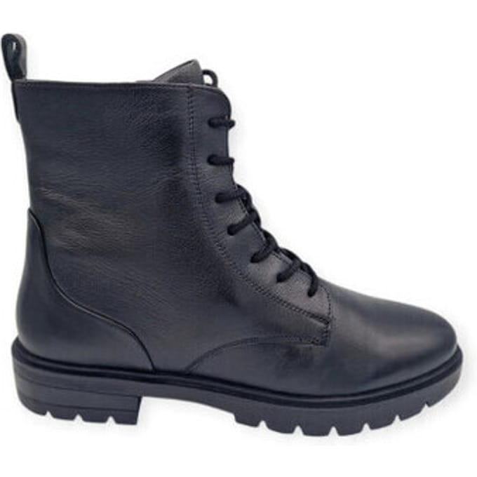 Ara - 1211260 CAMBRIDGE-ST - Hoge sneakersVeterbootsDames veterschoenenDames sneakersHalf-hoge schoenen - Kleur: Zwart - Maat: 37