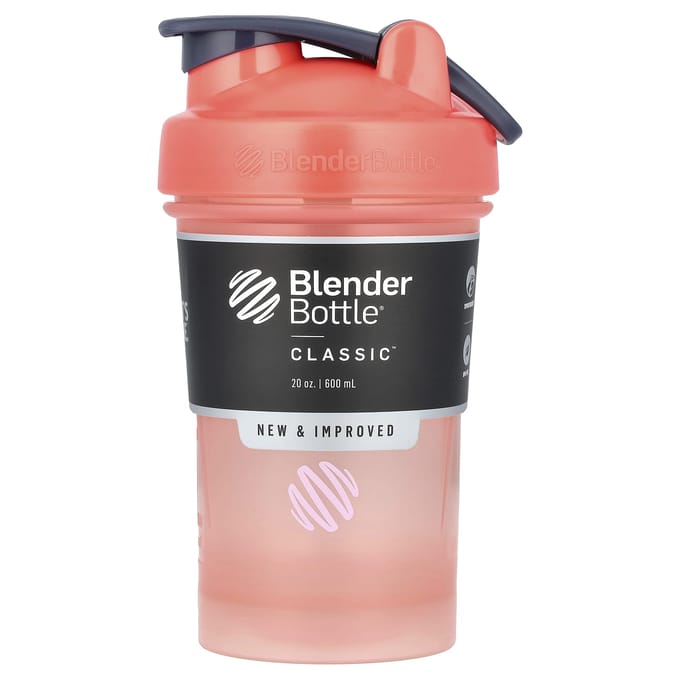 Klassiek, Koraal, 600 ml(20Oz) black