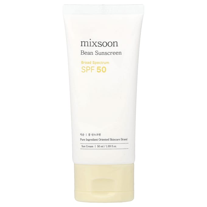 Mixsoon, Soja Zonnebrandcrème, SPF 50, / 50ml (1,69 fl oz) white