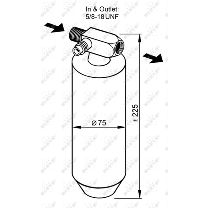 Droger, airconditioner NRF 33079