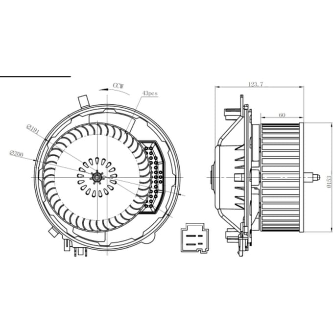 Binnenventilator NRF 34283