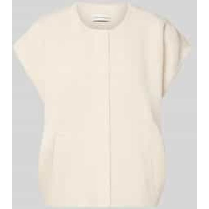 Blouse van viscosemix met steekzakken model 'Wenali'
