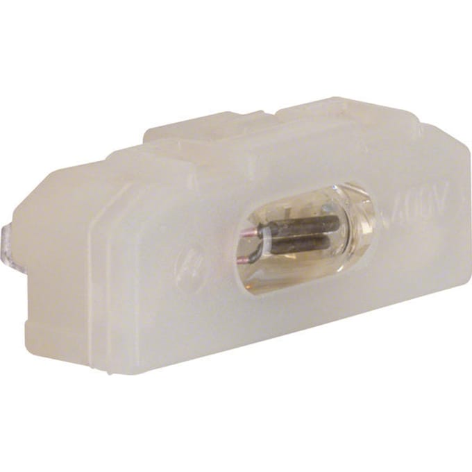 Hager Berker Neonlamp Element voor 3-polige schakelaar 400V 0.5mA Helder - 1600