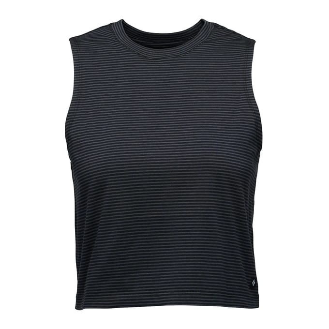 Gestreepte tanktop voor dames Black Diamond