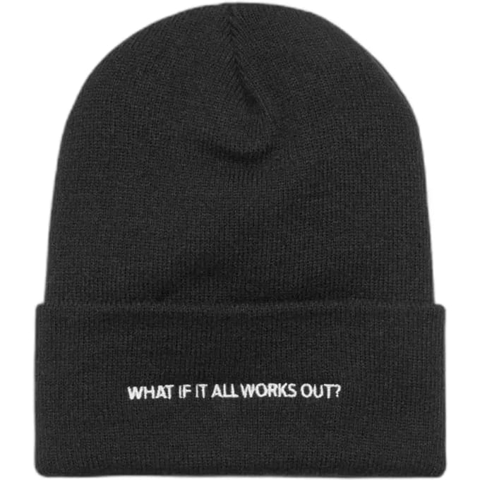 Mister Tee - What If Beanie Muts - Zwart