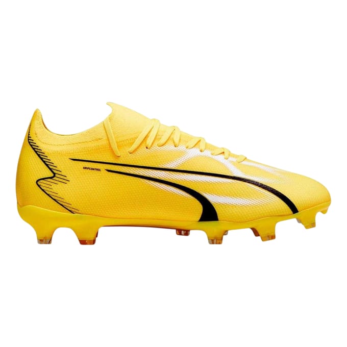 Puma Heren Ultra Match Voetbalschoenen (Geel)