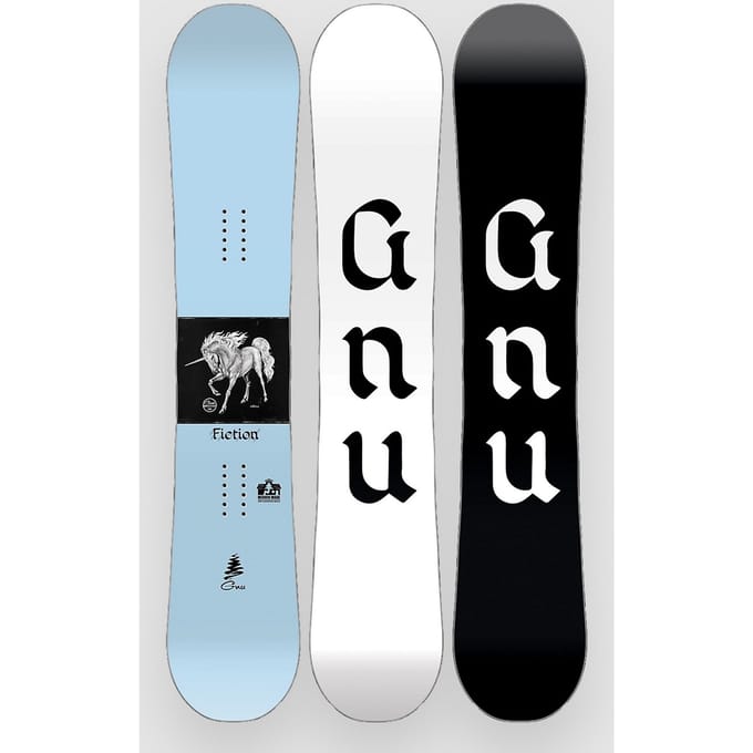 Gnu Fiction 2026 Snowboard patroon