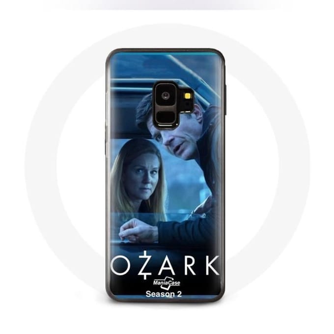 Coque pour Samsung Galaxy S9 Plus Ozark Série Saison 4 Affiche wendy byrde et marty byrde