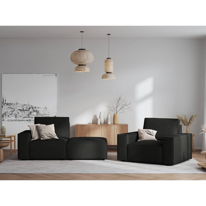 Fauteuil Carlo ribstof | Milo Casa