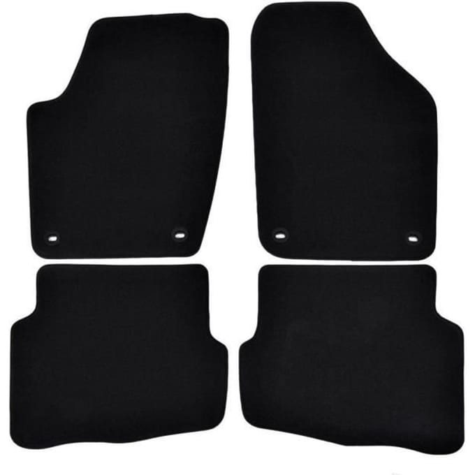 Tapis de sol - VW - Polo 9N - 2002-2008 - 4 pièces - Renforcé - Antidérapant