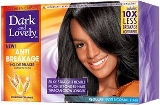 Dark & Lovely Anti-Breakage Hair Relaxer Kit Regular