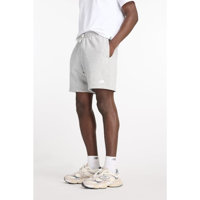 New Balance Sweat Shorts In Grey Maat: S | Sport Shorts Outlet | Heren | Grijs