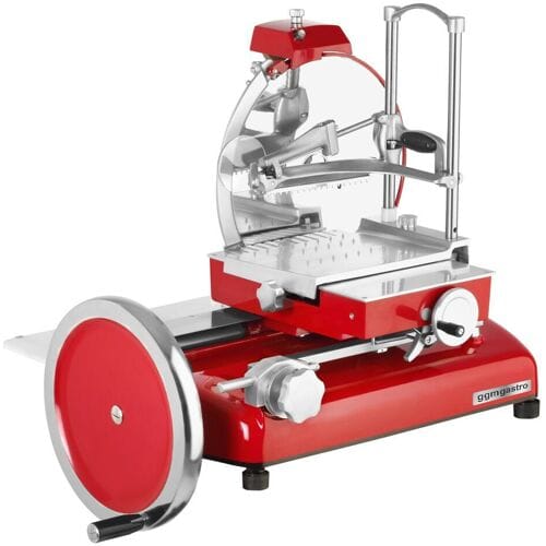 GGM Gastro Schwungradmaschine Rustikal - Messer: Ø 370mm - Rot