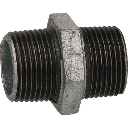 Toolstation Dubbele nippel nr.280 verzinkt 1/2"