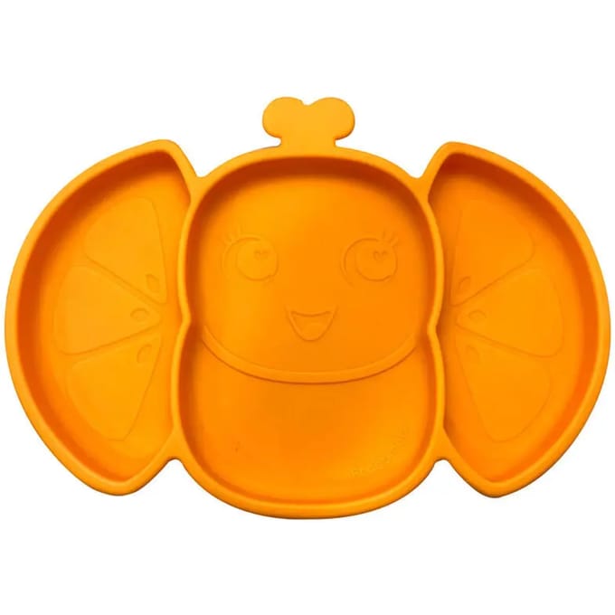 Frootimals Antislip Silicone Bord - Baby - Kind - Maaltijd - Vlinder