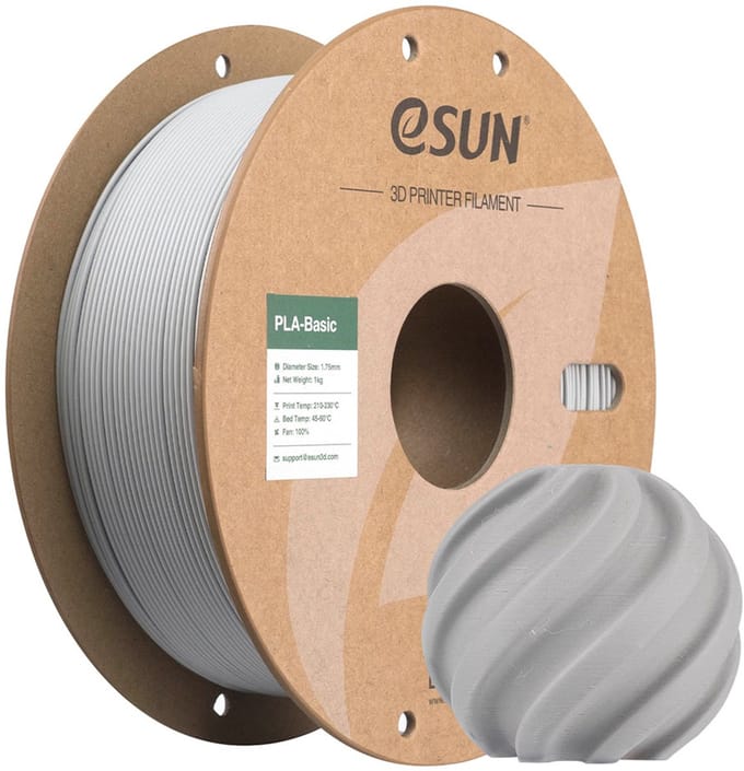 eSUN - PLA-Basic Concrete Grey (1.75mm - 1kg)