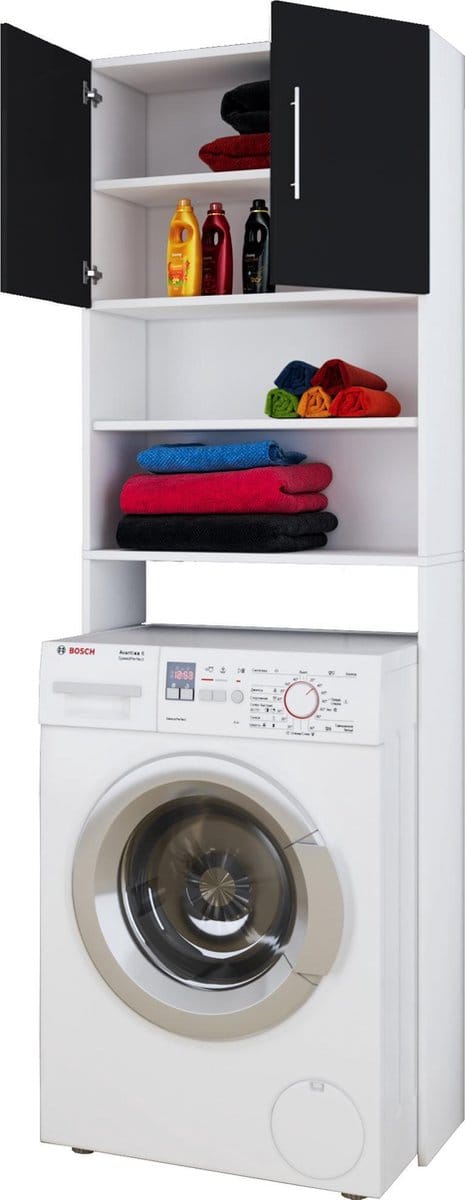 Houten bovenkast Wasmachine Bovenkast Wasmachinekast Jutas