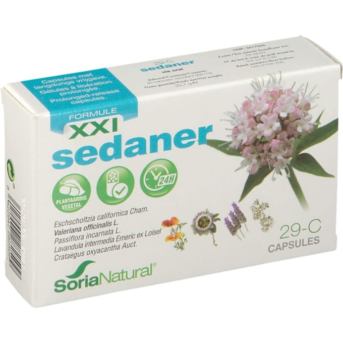 Soria Natural® 29-C Sedaner XXI 30 Capsules