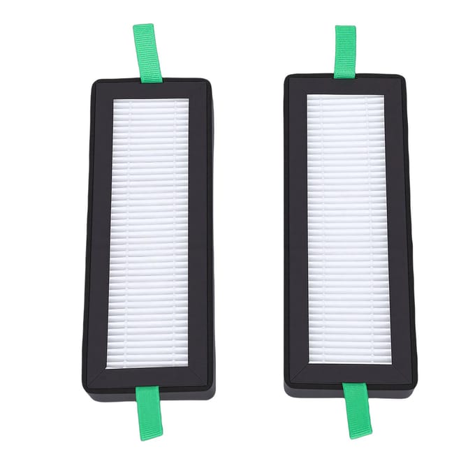 2 Stuks Filtervervanging voor Bambu Lab P2S Serie 3D-printer Hoge Efficiëntie Particulate Air 13 en Actieve Koolstof white