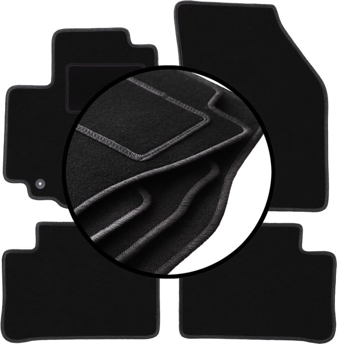 Complete set veloursmatten voor: Suzuki Splash hatchback (2008-2014)