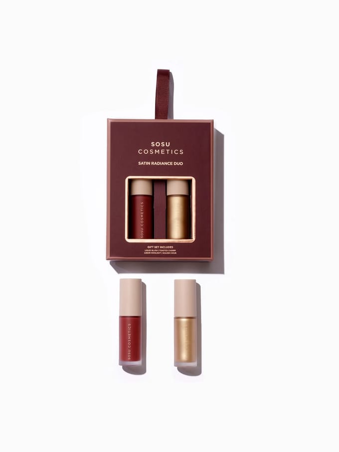 Sosu | Satin Radiance Duo Gift Set - Blush & Highlighter - Vegan