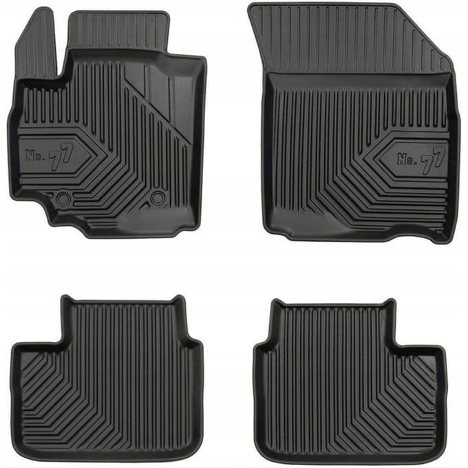 Frogum No.77 - Automatten - SUZUKI SX4 I (2006-2014) - 4-delige set - TPE Rubber - Zwart