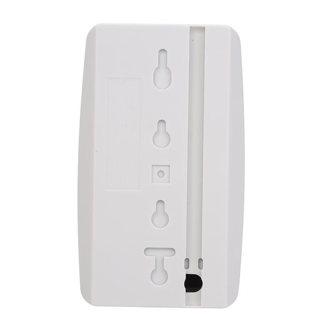 Bekabelde dual-tech infrarood bewegings- en microgolfdetector, aan de muur gemonteerde PIR-bewegingsmelder, huisdierbestendig wit