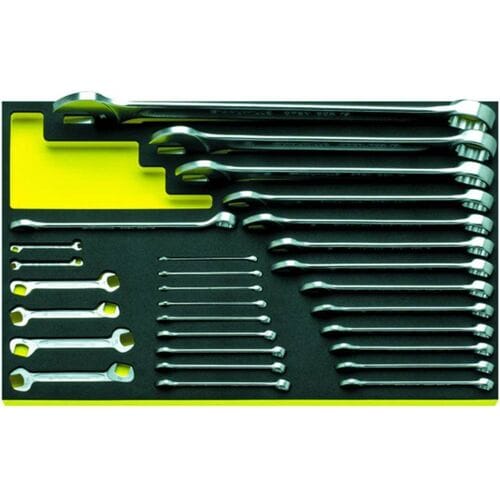 Stahlwille 96830193 TCS 12+13+14/29 Ring-steeksleutelset Sleutelbreedte (metrisch) 8 - 19 mm
