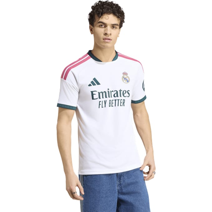 Adidas Real Madrid Truien/Replica's Heren - Wit - Maat M - Poly Jersey