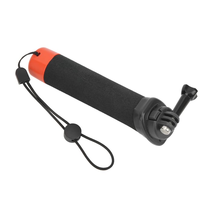Bâton de flottabilité multifonction étanche et flottant pour caméra de sports nautiques black