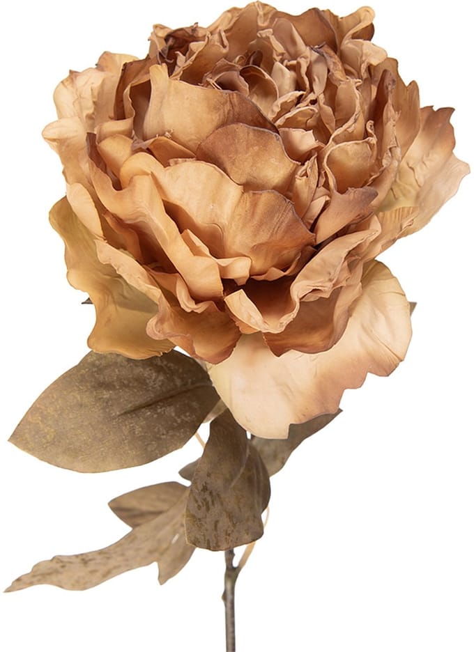 Clayre & Eef Kunstbloem 70 cm Beige Kunststof