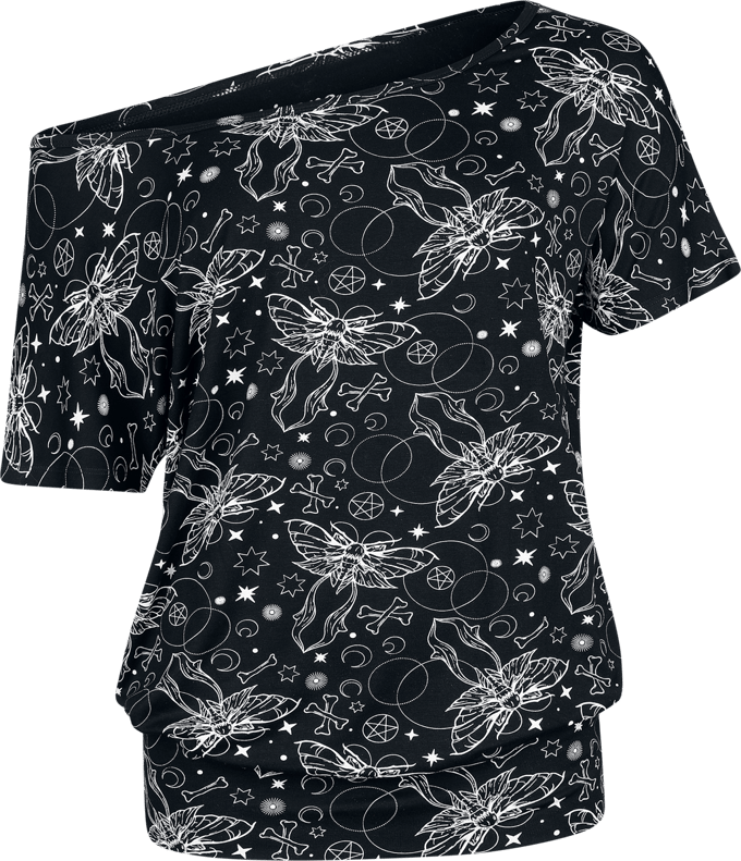 Gothicana by EMP - Gothic T-shirt - M - voor Vrouwen - zwart