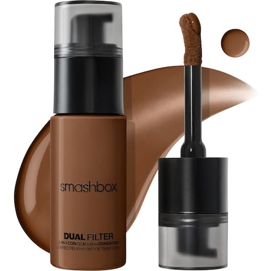 smashbox Stichting Dual Filter 2-in-1 concealer + foundation Foundation Dames 23.6 ml